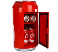 Coca-Cola Coca Cola Mini Fridge 5.4L Portable Cooler Warmer 8 Can Beverage Drinks Cool Box