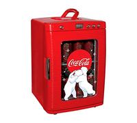 Koolatron Coca Cola 25L Mini Fridge For Bedrooms 28 Can Cooler/Warmer, Red