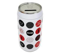 Coca Cola Money Box in Metal Tin Can be Opened and Reusable Once Emptied of Contents (19x 10cm)