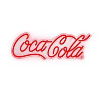 Coca-Cola® Officially Licensed 40cm LED Wall Sign | Iconic Coca-Cola Logo® Design | Perspex Light Up Sign | USB Powered | Man Cave, Home Bar, Bedroom Décor