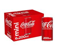 Coca-Cola Original flavor, 6 x 200 ml | Original cola drink, the taste of always, great for sharing, meetings and daily consumption