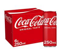 Coca-Cola Original Taste, 6 x 250 ml