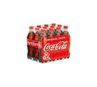 Coca Cola Original Taste Coke 500ml Bottles Fizzy Soft Drink Price Deal