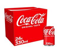 Coca-Cola Original Taste Soft Drink Cans, 24 x 330 mL