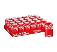 Coca Cola Classic Can Cola, Tray 330 ml (Pack of 24)