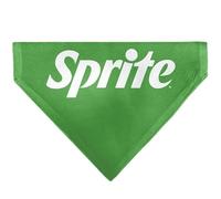 Coca-Cola Pet Bandana Sprite Text Logo Green White Slip On Collar Bandana Only