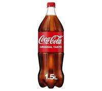 Coca-Cola PET Bottles, The Original Soft Drink, 1.5 l, Pack of 6