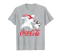 Coca Cola Polar Bear & Penguin Christmas T-Shirt