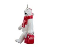 Coca-Cola® Polar Bear With Cooler Ornament