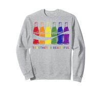 Coca-Cola Pride Together Is Beautiful Bottles Sweatshirt