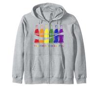 Coca-Cola Pride Together Is Beautiful Bottles Zip Hoodie