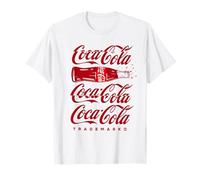 Coca Cola Red Bottle Text Art T-Shirt