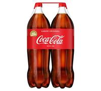 Coca-Cola - Regular, Cola, Pack of 3 x 2 Bottles (6 Bottles)