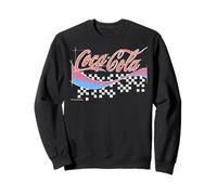 Coca-Cola Retro Gradient Checked Sketch Sweatshirt