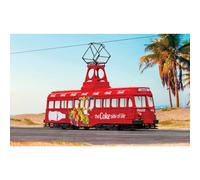 Corgi Diecast Model Vehicles - CC44013 Coca Cola Single Decker Tram - Open Happiness - Men & Women Souvenir Gifts from UK - Small Die Cast Toy Car Models for Boys, Gift for Motor Enthusiasts