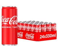 Coca-Cola Soft Drink Can 330 ml (Pack of 24)