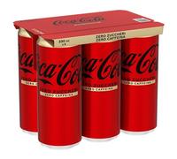 Coca Cola Soft drink without sugars without caffeine - The pack of 6x33cl