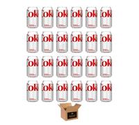 Coca Cola Soft Drinks Variety Pack - Original Taste, Diet Coke & Zero Sugar Fizzy Drinks, Classic Refreshing Cola Cans & Bottles for Party Gathering | (330ml-Can 24 Pack, Diet-90p)
