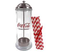 Coca-Cola Straw Dispenser Red