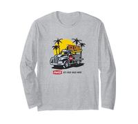 Coca-Cola Summer Truck Ice Cold Sunshine Beach Retro Long Sleeve T-Shirt