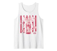 Coca-Cola Valentine's Day Glass Diet Coke Bottle with Bow Tank Top
