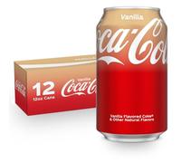 Coca Cola Vanilla Flavoured Drink 355 ml (Pack of 12)