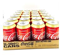 COCA COLA Vanilla 330ml Pack of 24 case soda