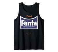 Coca-Cola Vintage Fanta Logo Drink Fanta Trade Mark Reg Tank Top