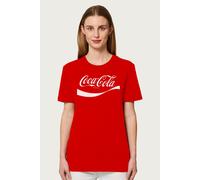 Coca-Cola Women's 1941 Classic Logo Relaxed Fit T-Shirt in Red | Size: Small Coca-Cola Red S