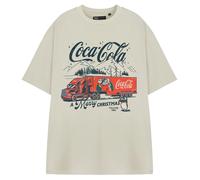Coca-Cola Womens/Ladies A Merry Christmas Short-Sleeved T-Sh NS9451