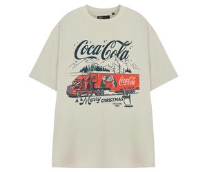 Coca-Cola Womens/Ladies A Merry Christmas Short-Sleeved T-Sh NS9451