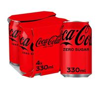 Coca-Cola Zero Sugar, 4 x 330ml