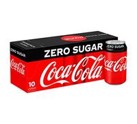 Coca-Cola Zero Sugar Cans, 10 x 330 ml