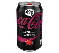 Coca-Cola - Zero Sugar Cherry - 24 x 330 ml