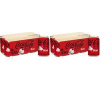 Coca-Cola Zero Sugar Cherry Float 8 x 330ml Cans (Pack of 2)