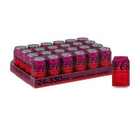 Coca-Cola Zero Sugar Cherry Cans 24 x 330 ml