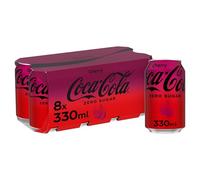 Coca-Cola Zero Sugar Cherry 8 x 330 ml
