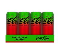 Coca Cola Zero Sugar Lime can (12 x 250 ml)