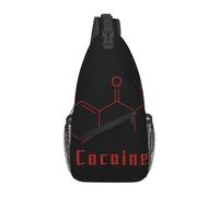 Cocaine Formula Chest Bag Crossbody Shoulder Bag Travel Hiking Daypack for Unisex