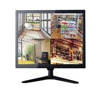 Cocar 15" CCTV Monitor Security Monitor Screen BNC VGA HDMI LCD Display for Home Security Systems Surveillance Camera STB 1024x768 Built-in Speaker Vesa Wall Mounting