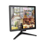 Cocar 17 Inch CCTV Monitor, Security Monitor Screen, LCD Display for Home Security Camera Systems Surveillance STB PC, 1280x1024 Vesa Wall Mount Built-in Speaker, BNC/VGA/HDMI/Audio
