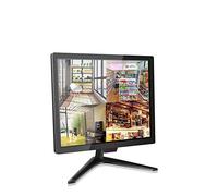 Cocar 19 inch CCTV Security Monitor, Security Surveillance Monitor for Home Security Systems Surveillance Camera STB PC, 1024x768 Vesa 10 * 10 Mounting Built-in Speaker, BNC/VGA/HDMI/Audio in & out