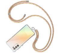 COCASES Mobile Phone Lanyard, Phone Loop Neck Strap With 2 Pieces Clear Patch (Rainbow)