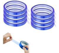 CocCCoon 8 PCS Heat Resistant Tape No Residue Dark Blue Sublimation Tape for Sublimation Press DIY Crafts High Temperature Hot Pressing Heat Transfer
