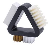 Coccine triangular brush for cleaning suede and nubuck