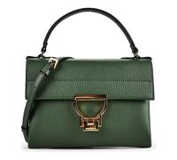 Coccinelle Arlettis Handbag Genuine Leather 22 cm green