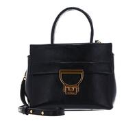 COCCINELLE Arlettis Rock Handbag Craquele Leather Noir