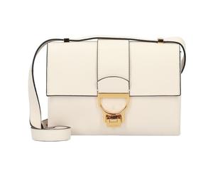 Coccinelle Arlettis shoulder bag leather 23 cm white