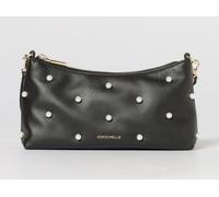 COCCINELLE Aura Leather Shoulder Bag with Synthetic Pearls - Size: OS - female