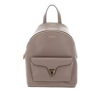 COCCINELLE Backpack Grained Leather Warm Taupe